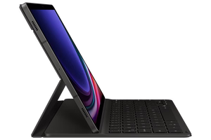 DX720UB Book Cover Keyboard Slim Samsung Galaxy Tab S9/S9 FE/S10 FE/S10 Lite, черный