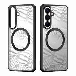 Чехол Dux Ducis Aimo Mag для Samsung S26 совместим с MagSafe чёрный