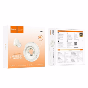 Wireless earphones Hoco TWS EW71 milky white