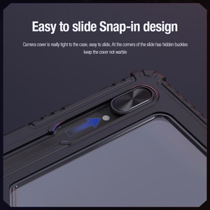 Чехол Nillkin Bumper Leather Case Pro для Samsung Galaxy Tab S9+ - черный