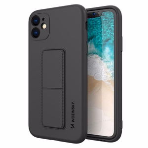 Wozinsky Kickstand Case силиконовый чехол с подставкой для Samsung Galaxy A72 4G, черный