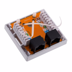 Alantec GN011 tinklo jungiamoji dėžutė Cat6 Balta