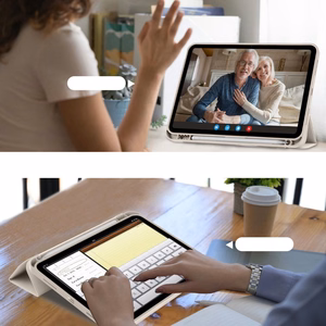 Tech-Protect SC Pen dėklas iPad 10.9" 2022 - smėlio spalvos