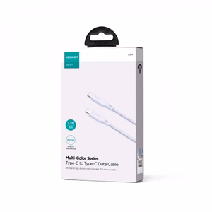 USB Кабель Joyroom "SA34-CC3" фиолетовый "Type-C / Type-C" 100см (до 60W)