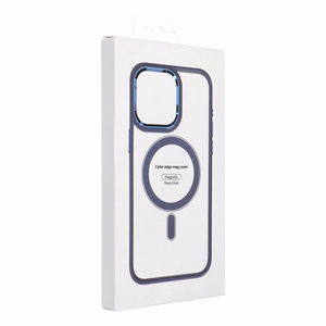 Чехол для Samsung S26 ULTRA Color Edge Mag Cover совместимый с MagSafe синий
