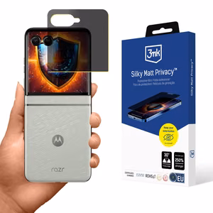 3mk Silky Matt Privacy — приватный фильтр для экрана для Motorola Razr 60