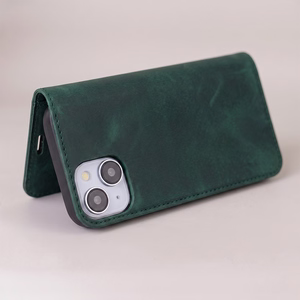 Smart Suede dėklas, skirtas Google Pixel 11 / 11 Pro, žalias