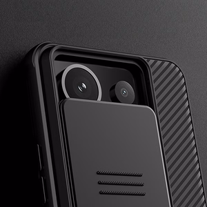 Nillkin CamShield Pro dėklas Xiaomi Redmi Note 13 Pro 5G / Poco X6 5G, juodas