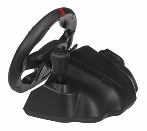 Esperanza EGW101 игровой руль Playstation, Playstation 3 цифровой USB чёрный зелёный