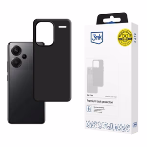 3mk Matinis dėklas telefonui Xiaomi Redmi Note 13 Pro+ - juodas