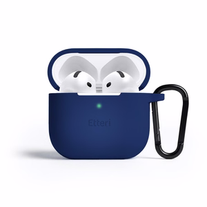 Etteri silicone case for AirPods 4 dark blue