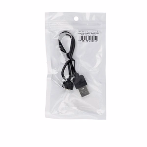 Kabelis (m) USB A įkrovimui XIAOMI Mi Band 7 0,15 m - juodas (m)
