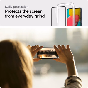 Spigen ALM Glass FC grūdintas stiklas Samsung Galaxy M53 5G - juodas