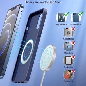 Магнитное беспроводное зарядное устройство CHOETECH 15W для iPhone 14 (белый)