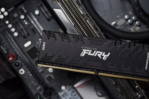 Kingston Technology FURY 16GB 3600MT/s DDR4 CL16 DIMM 1Gx8 Renegade juodas