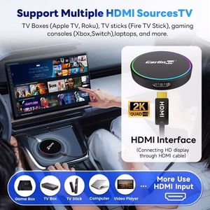 Wireless CarPlay/Android Auto adapter Carlinkit HD2CP Pro black