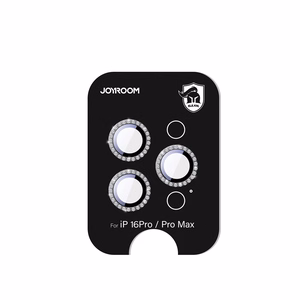 Защитная плёнка Joyroom JR-MSJ0307 для объективов iPhone 16 Pro/16 Pro Max - чёрная