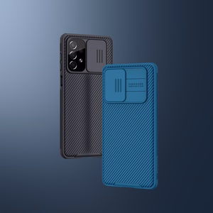 Nillkin CamShield Pro Case бронированный чехол с защитой камеры для Samsung Galaxy A73 чёрный
