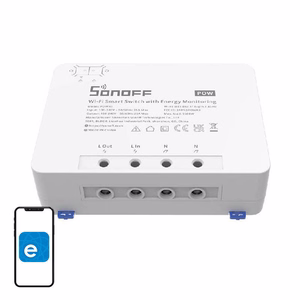 Sonoff POWR3 умный WiFi выключатель с функцией измерения тока