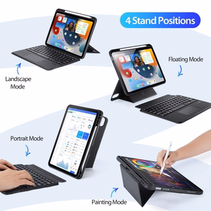 Dux Ducis чехол DK складной с беспроводной клавиатурой для iPad 10 (2022) чёрный