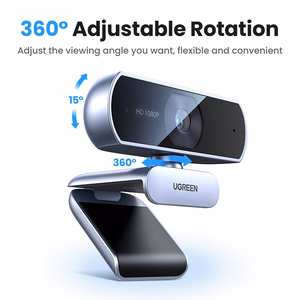 Ugreen CM678 USB HD веб-камера - серый