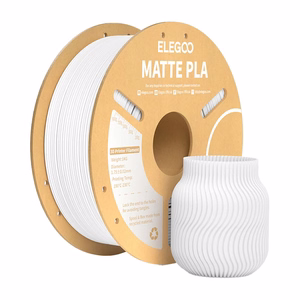 PLA Matte ELEGOO filamentas (baltas)