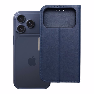 Чехол-книжка для iPhone 17 PRO / 18 PRO Split Book темно-синий и кремовый