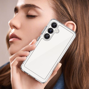 Outer Space dėklas su geliniu rėmeliu telefonui Realme 14 5G - permatomas