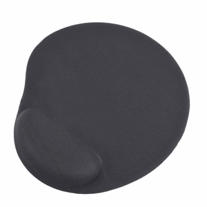 MP-GEL-BLACK 260x220 pelės kilimėlis su riešo atrama, juodas