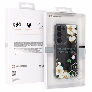 Чехол Tel Protect Flower для Samsung Galaxy A05 дизайн 3
