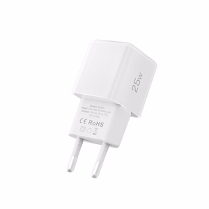 "Tech-Protect" NCM25 USB-C PD 25 W sieninis įkroviklis - baltas