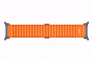 Oranžinis „Samsung SVL70MF Trail Band“ laikrodžio dirželis (S/M/L), skirtas „Galaxy Watch Ultra2“ ir „Galaxy Watch Ultra“