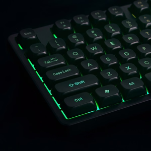 Wozinsky WKG-200 RGB Membrane Gaming Keyboard with Scroll Wheel - Black