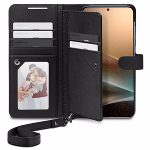 Spigen Dėklas telefonui Samsung Galaxy S25+ - juodas (m)
