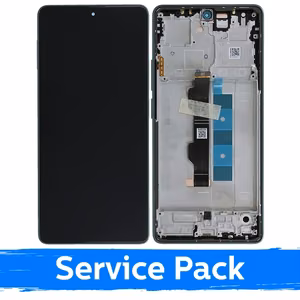 LCD Display Compatible With Xiaomi Poco M6 Pro 4G / Redmi Note 13 Pro 4G With Frame / Forest Green / (Service Pack)