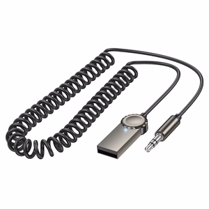 Borofone Audio Bluetooth imtuvas AUX BC56 ramiai pilkas