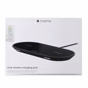 Belaidis įkroviklis 2x10W Mophie Universal Wireless Dual juodas