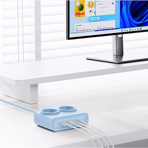 Orico PDC25 25W 6in1 удлинитель 2x AC + 2x USB-A + 2x USB-C - синий