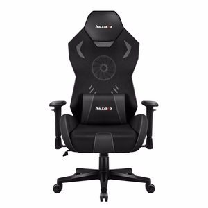 Huzaro Combat 7.6 RGB Black gaming chair with fan