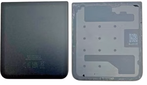 Back down cover for Samsung F721 Z Flip4 5G Graphite (used Grade C)
