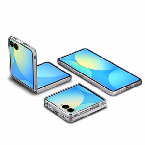 Чехол Spigen AirSkin Mag MagSafe для Samsung Galaxy Z Flip 7 - прозрачный и белый