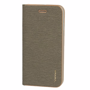 Vennus Book Case with frame for Xiaomi Redmi 9T grey
