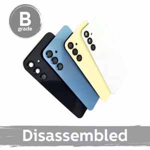 Back Cover Compatible with Samsung A156 A15 5G / Personality Yellow / with camera lens 100% original (9/10 disassembled)