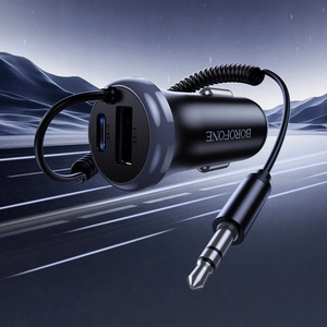 Borofone Audio Bluetooth Receiver AUX BC64 Contento black