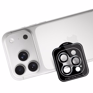 Apsauginis stikliukas kamerai 3mk Lens Pro Apple iPhone 17 Pro/17 Pro Max sidabrinis