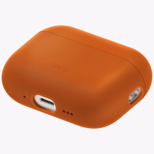 Силиконовый чехол Uniq Lino для AirPods Pro 3 (оранжевый)