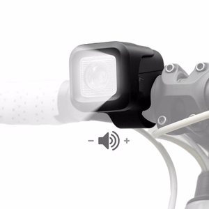 Rockbros SKL01 Front Bike Light 450 lm with 120 dB USB-C Bike Bell - Black
