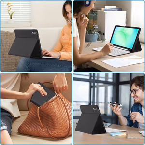 Tech-Protect SC Pen Чехол для Samsung Galaxy Tab A9 / A11 8.7 X110 / X115 / X133 / X135 - чёрный