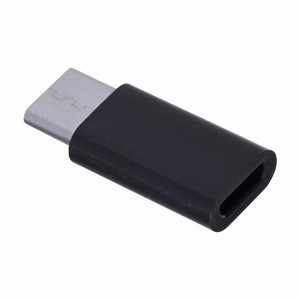 Адаптер Savio AK-31/B Micro USB - USB 3.1 Type-C, чёрный