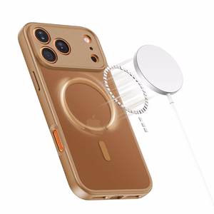 "Tech-Protect BasicMag MagSafe" dėklas "iPhone 17 Pro Max" - rudas